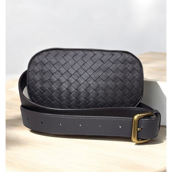 Bottega Veneta Intrecciato Leather Belt Bag - Picture 1 of 16